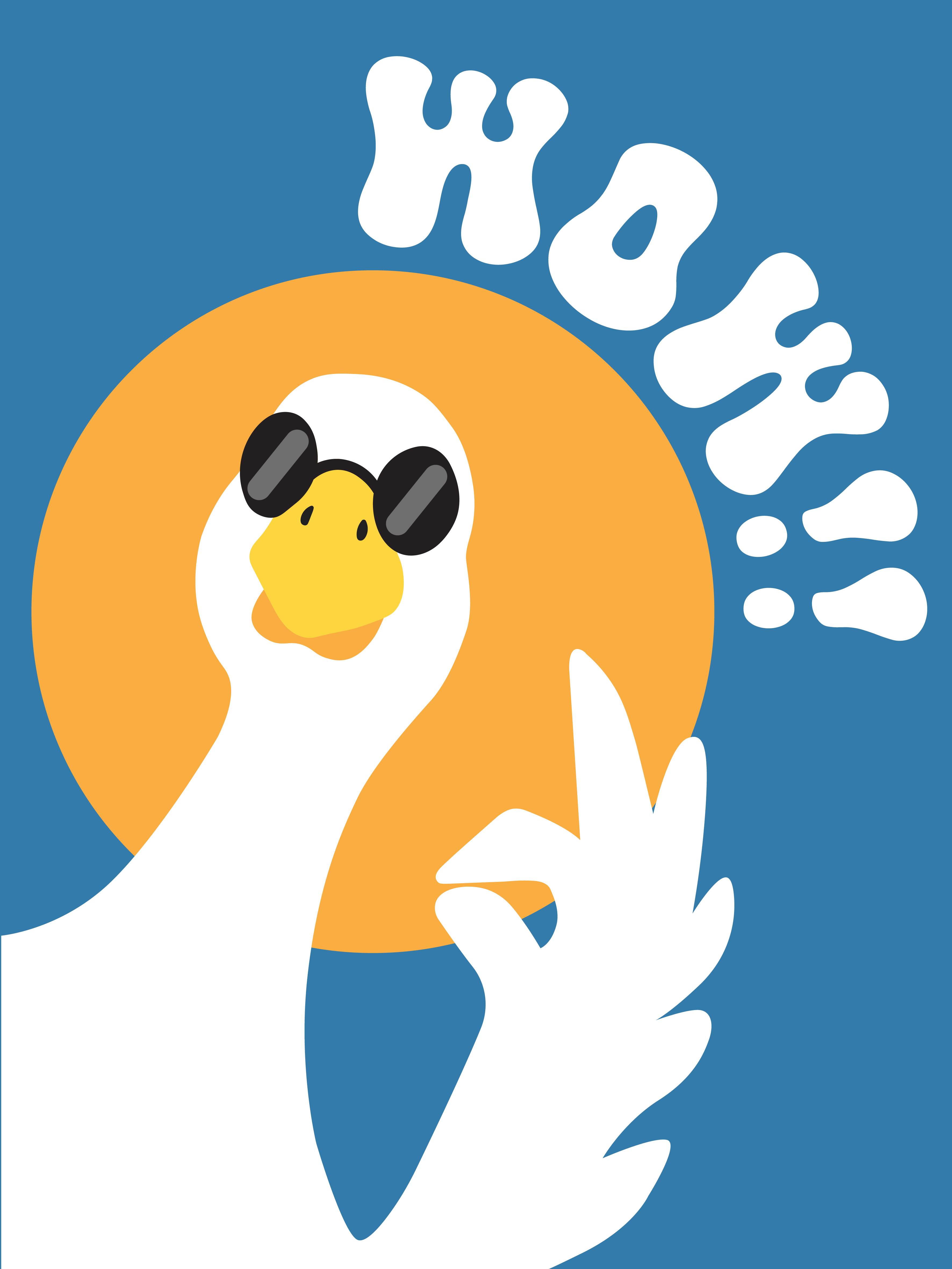 Cool Duck Backart